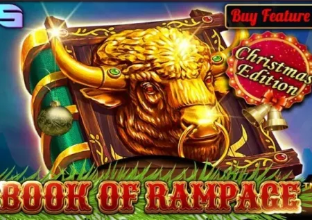 Book Of Rampage Christmas Edition spilleautomat av Spinomenal