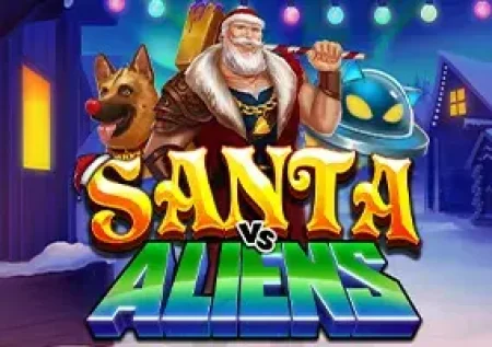 Santa Vs Aliens spilleautomat av Swintt