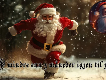 Mindre enn 3 måneder igjen til jul